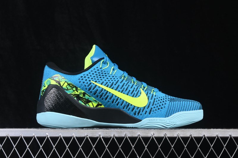 Nike Kobe 9 Elite Low Protro Basketball Shoes with Flyknit Upper and React Cushioning - IO3673-400