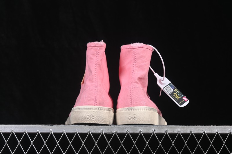 Balenciaga Paris Low Top Distressed Lace-Up Fashion Sneakers - W3RC35592