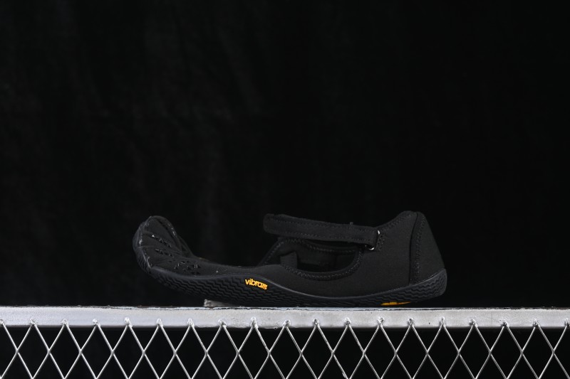 Vibram V-Soul Fitness Barefoot Deep Squat Support Quick-Dry Ballet Five-Toe Shoes - 18W7201 Black
