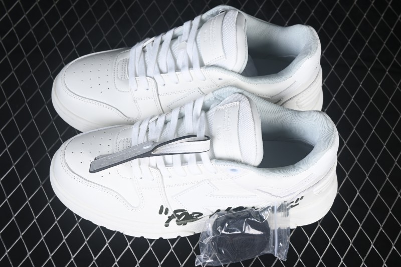 Off-White Out Of Office Low-Top Sneakers Classic White Black - WMD4