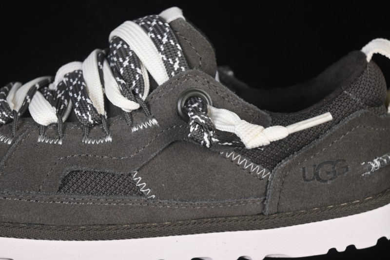 UGG Minimel Low Profile Sneaker Leather Sheepskin Lining Comfortable Casual Shoes - 1175301 DNSS