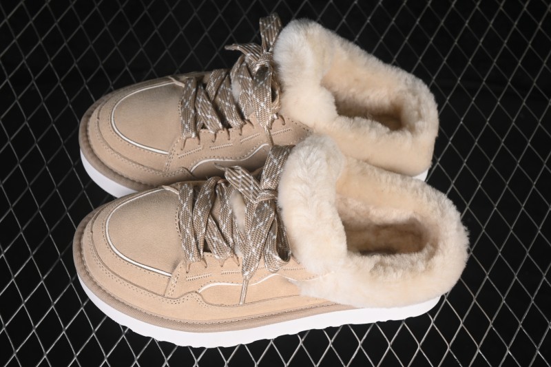 UGG Highland Lowmel Fabric and Suede Colorblock Low-Top Casual Shoes - 1180313 MNL