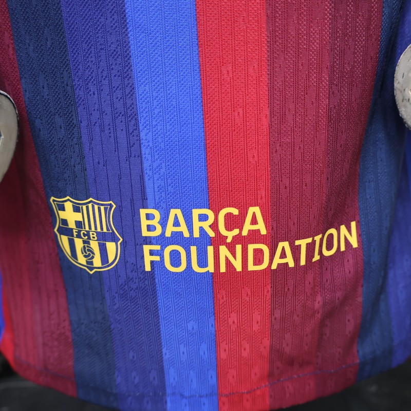 Player Version 26/27 FC Barcelona Home  Jersey