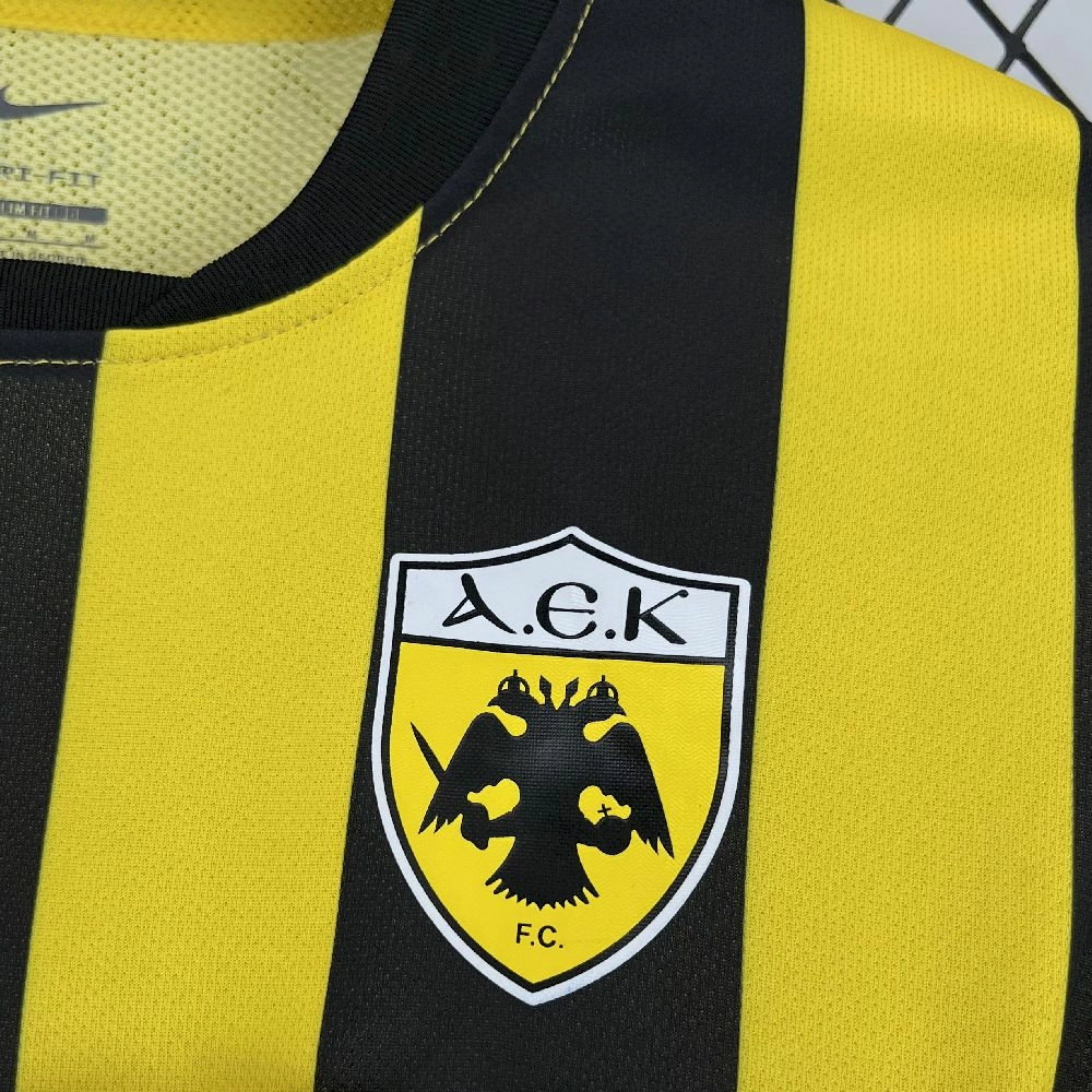 2025/26 Mens AEK Athens Home Jersey