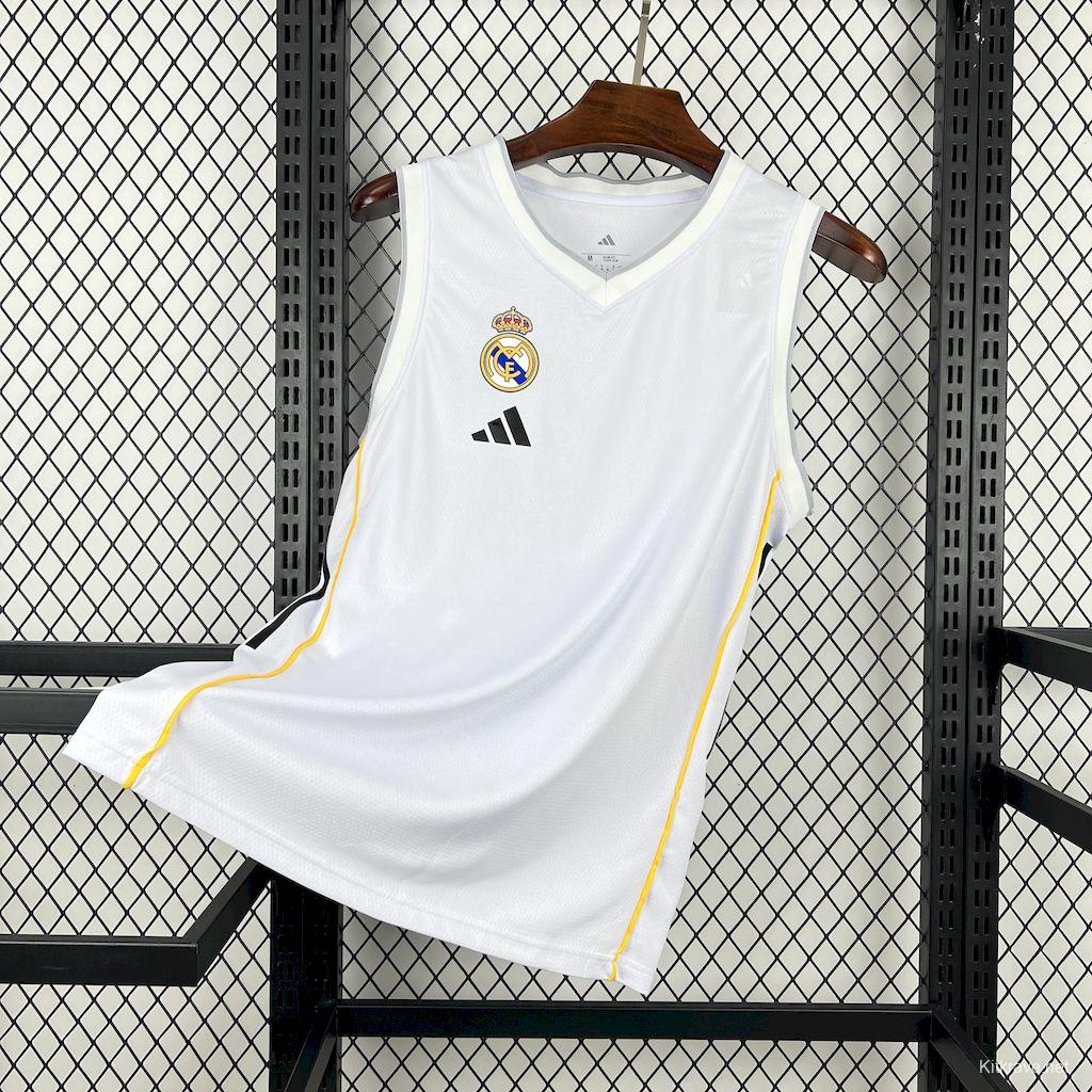2025/26 Real Madrid Basketball Home Jersey