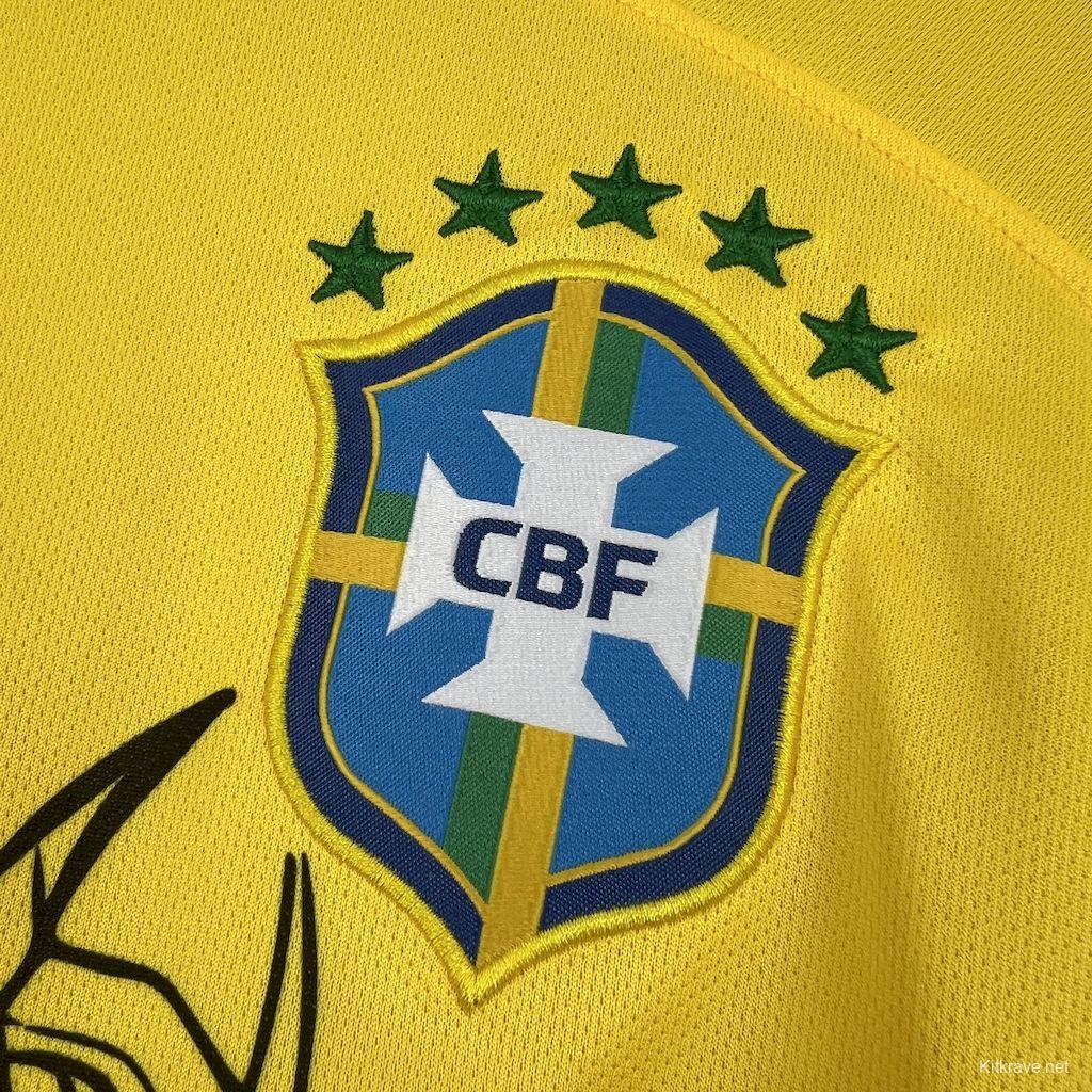 202022 Mens Brazil X CRISTO Special Edition Jersey