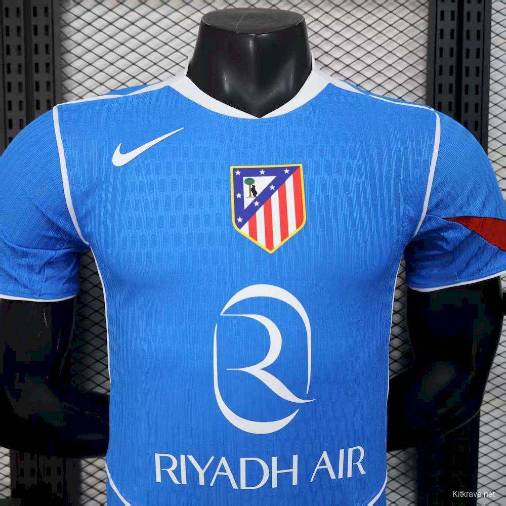 2025/26 Player Version Mens Atletico Madrid Third Jersey