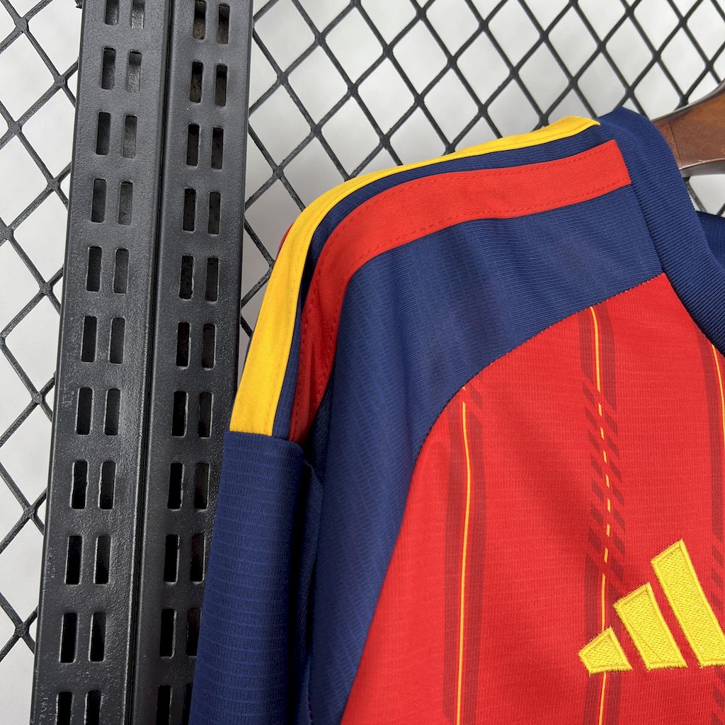 2026 Mens Spain World Cup Home Long Sleeve Jersey España
