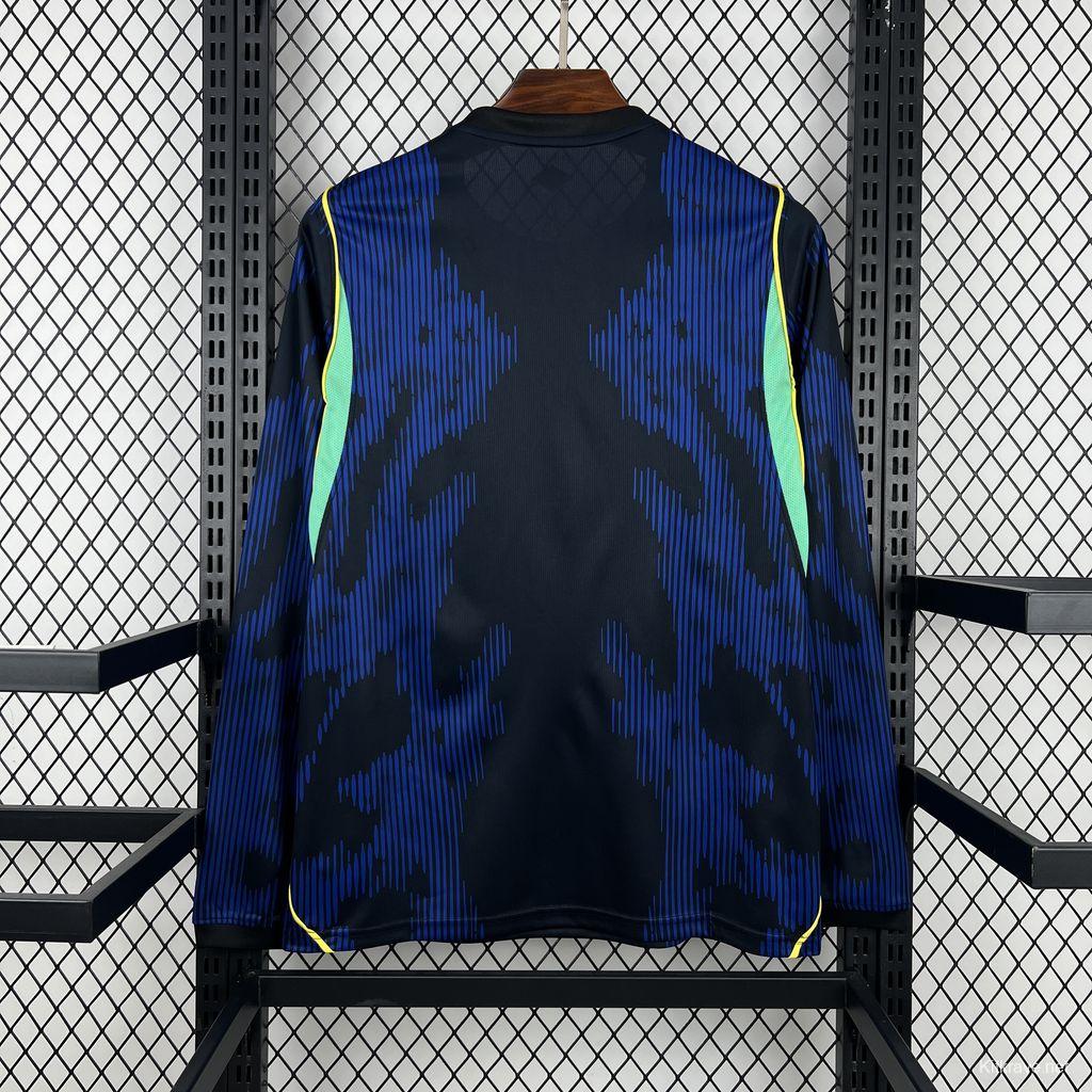 2026 Mens Brazil World Cup Away Long Sleeve Jersey