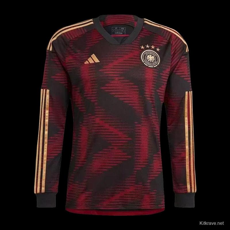 2022 Germany Home Long Sleeve Jersey