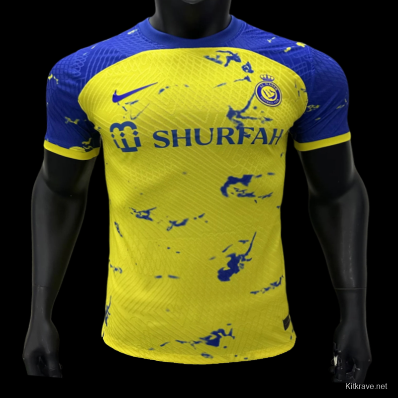 Player Version 23/24 Ai-Nassr Yellow Pre-Match Jersey