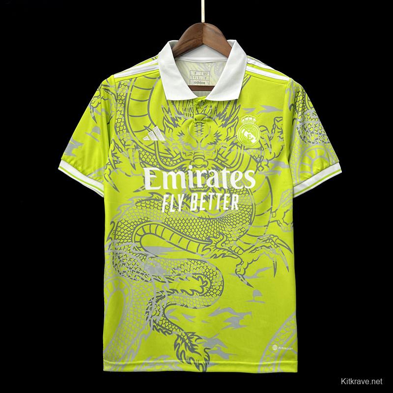 23/24 Real Madrid Green Dragon Jersey