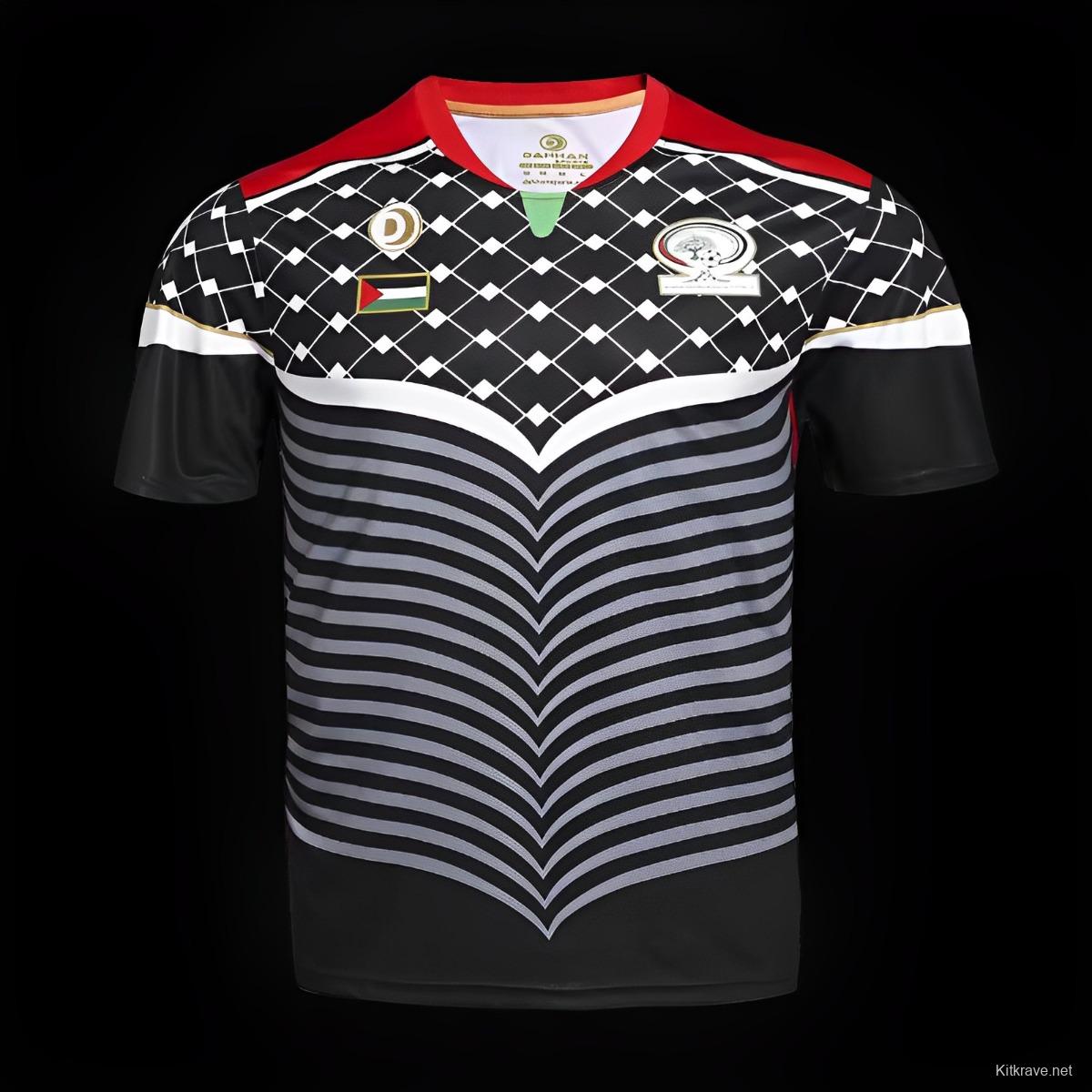 22/23 Palestine Black Jersey