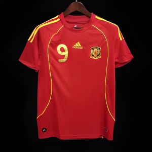 Retro 2008 Spain Home Jersey