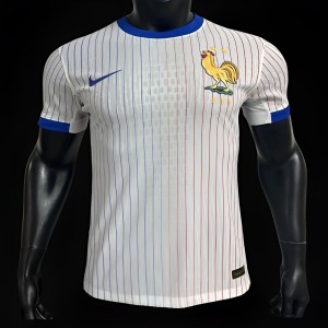 Player Version 2024 France Away White Jersey