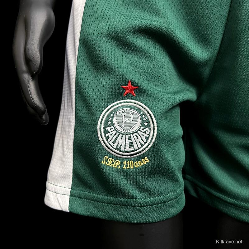 24/25 Kids Palmeiras Away White Jersey