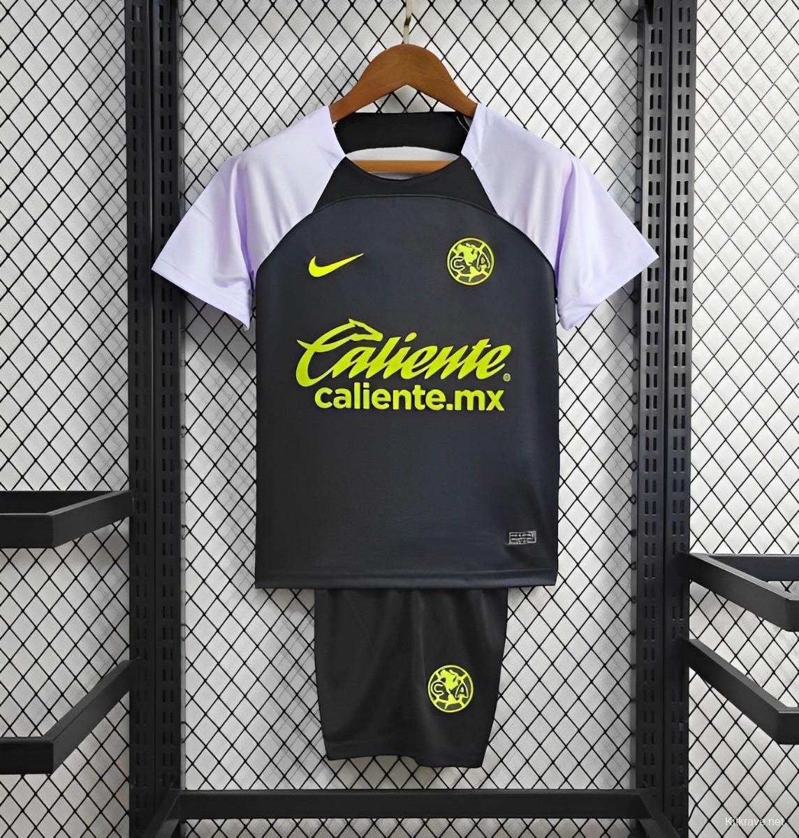 23/24 Kids Club America Purple Black Jersey