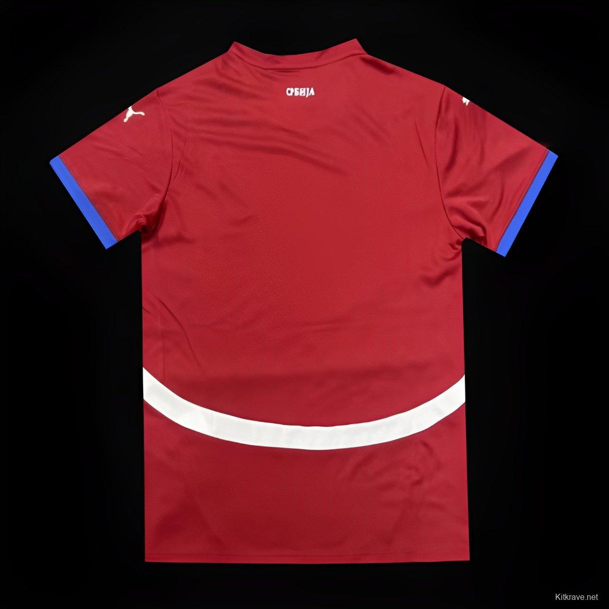 2024 Serbia Home Jersey