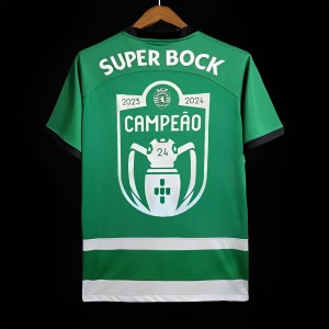 23/24 Sporting CP Home Campeao Printing Jersey
