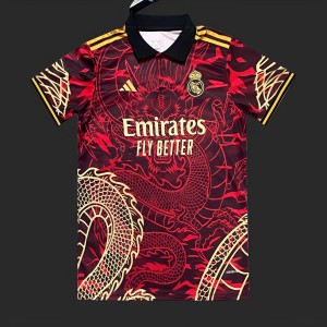 23/24 Real Madrid Wine Dragon Special Jersey