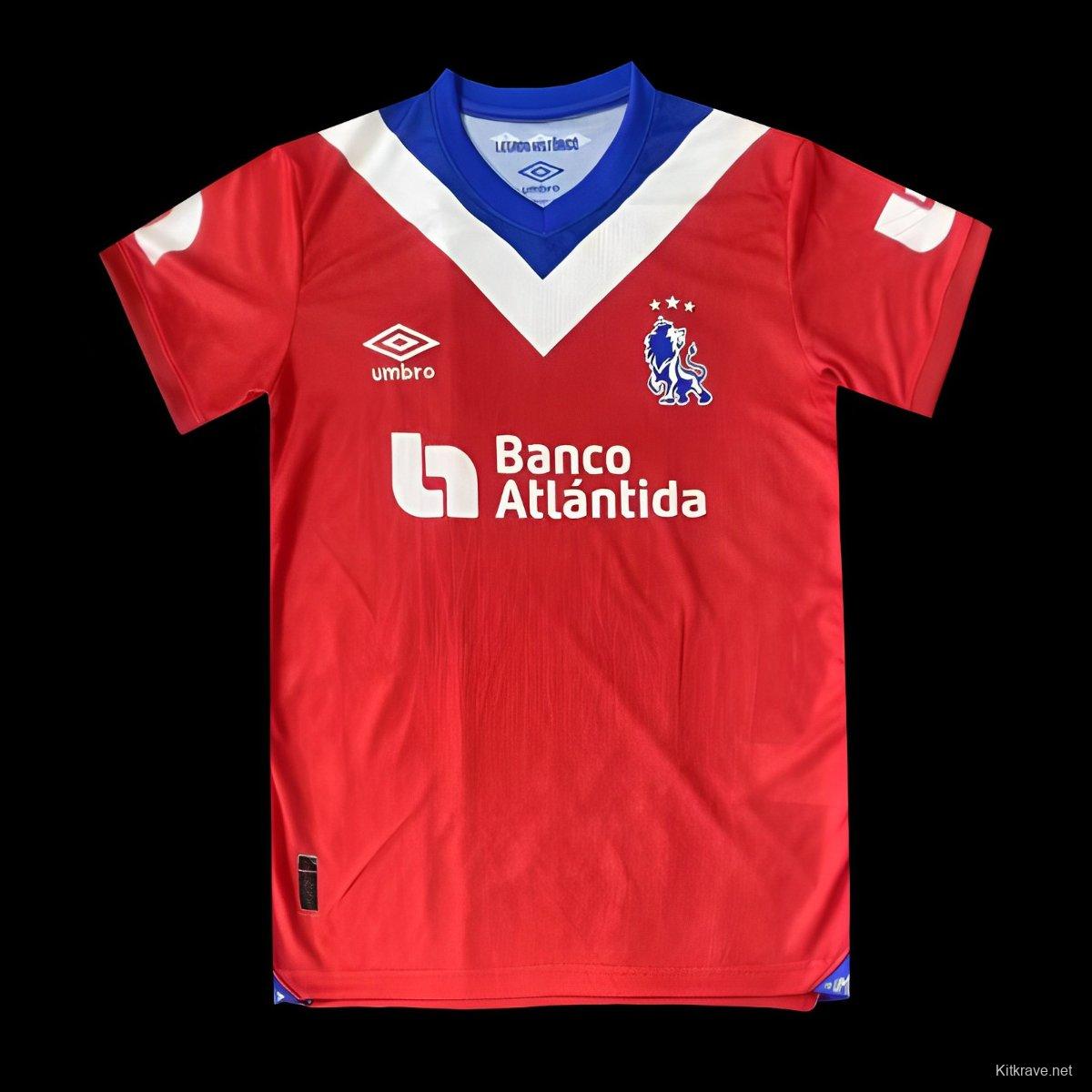 24/25 Honduras Olimpia Away Red Jersey