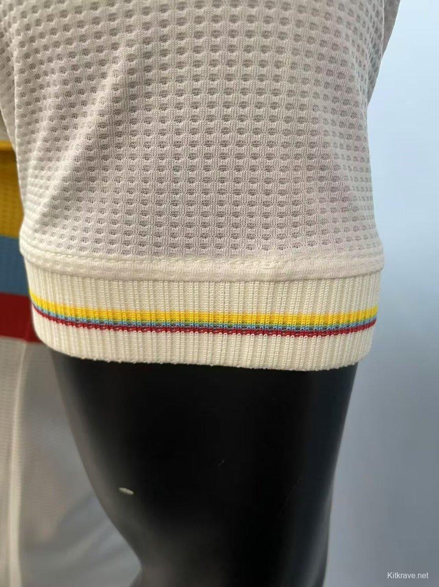 Player Version 2024 Colombia White 120Th Anniversary Jersey