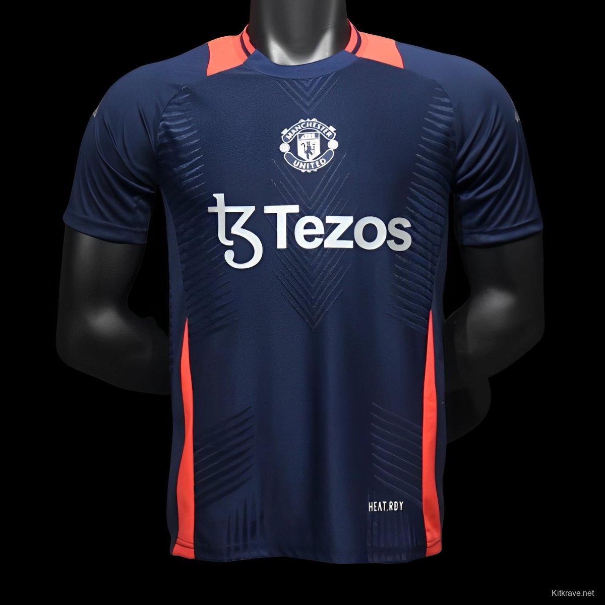 Player Version 24/25 Manchester United Navy Pre-Match Jersey