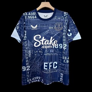 24/25 Everton  Farewell Pre-Match Jersey