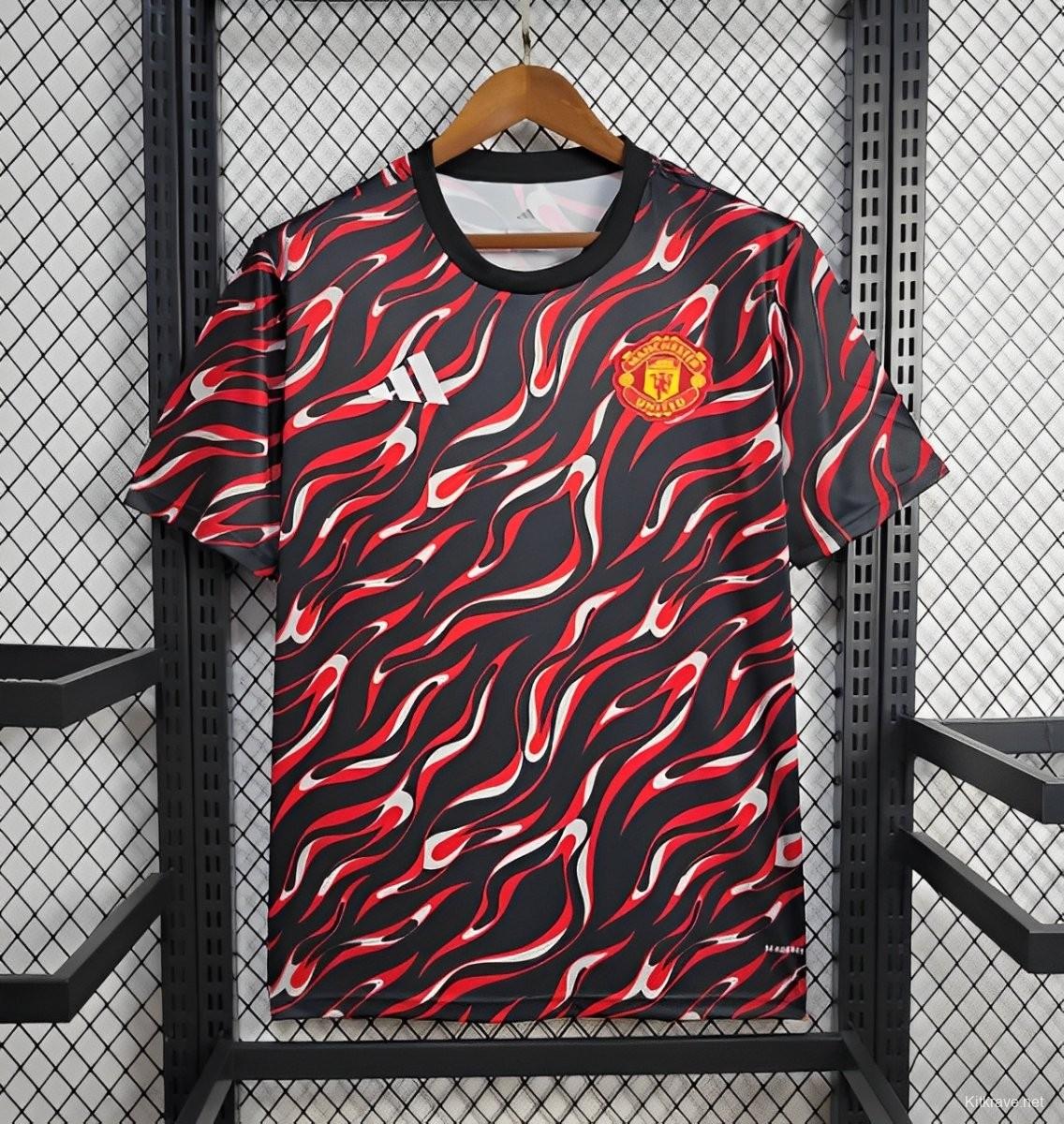 25/26 Manchester United Training Jersey Clothes