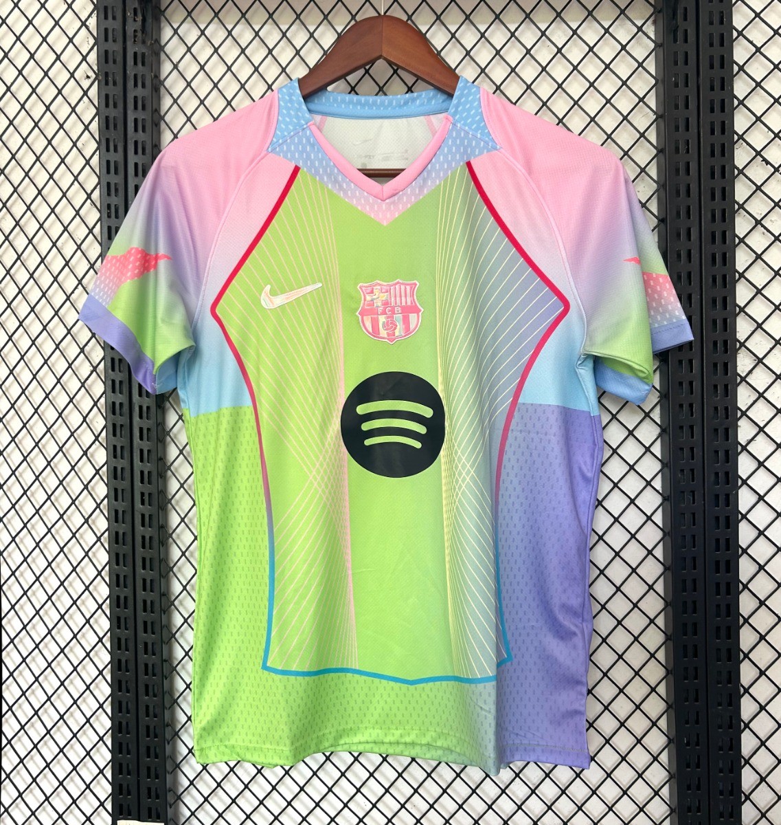25/26 Barcelona Rainbow Gradient with Spotify Jersey