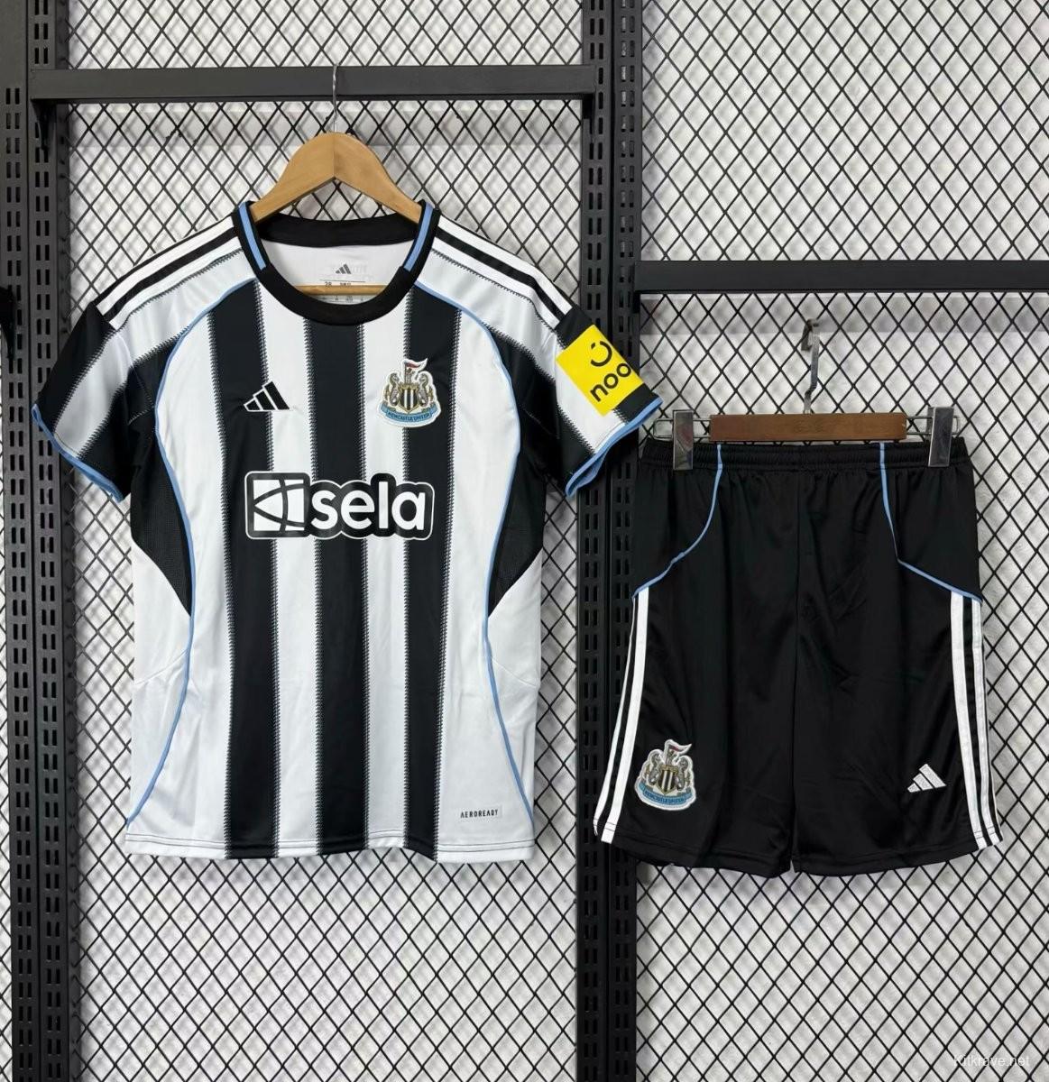 25/26 Kids Newcastle United Home Jersey