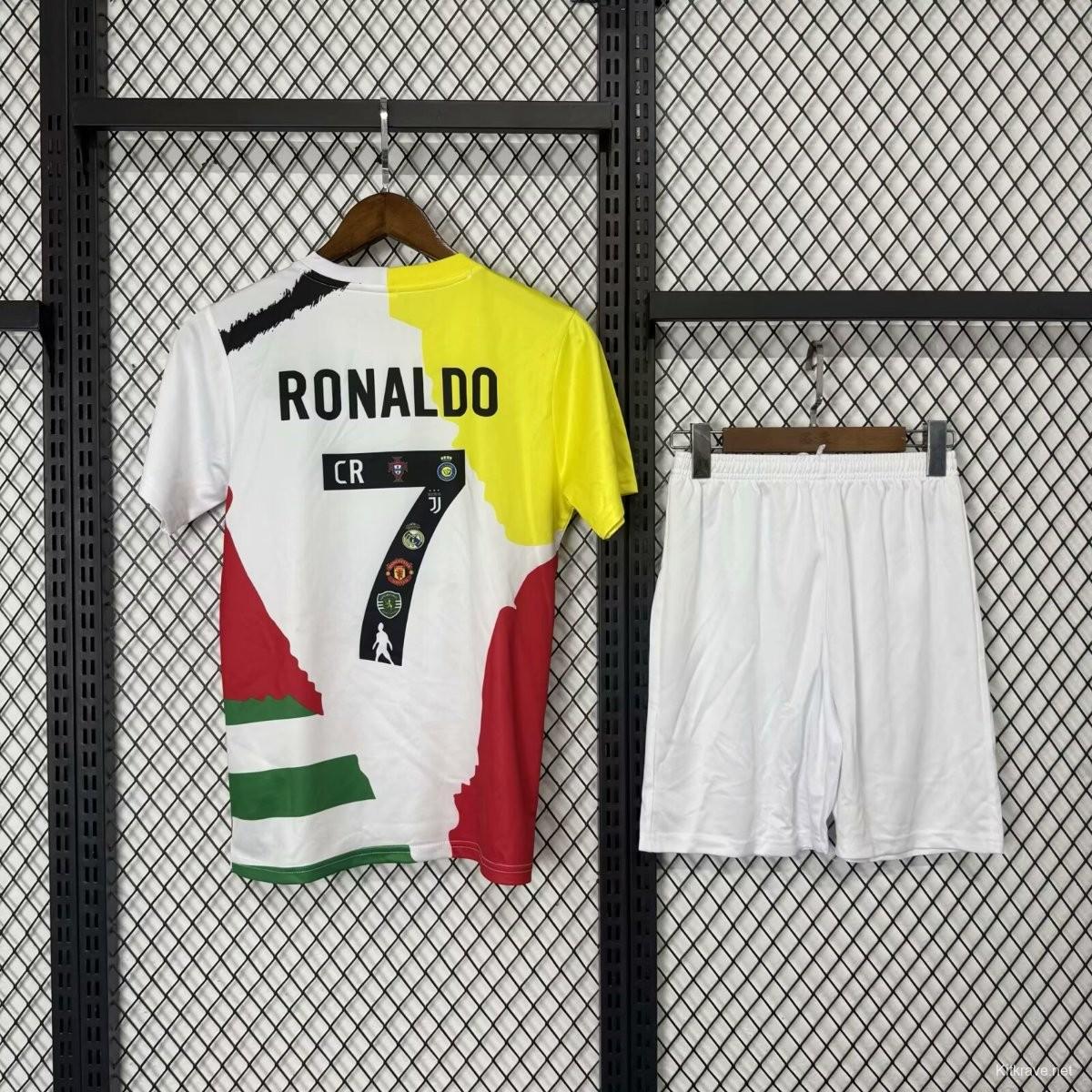 25/26 Kids Real Madrid Cristiano Ronaldo Special CR7 Jersey