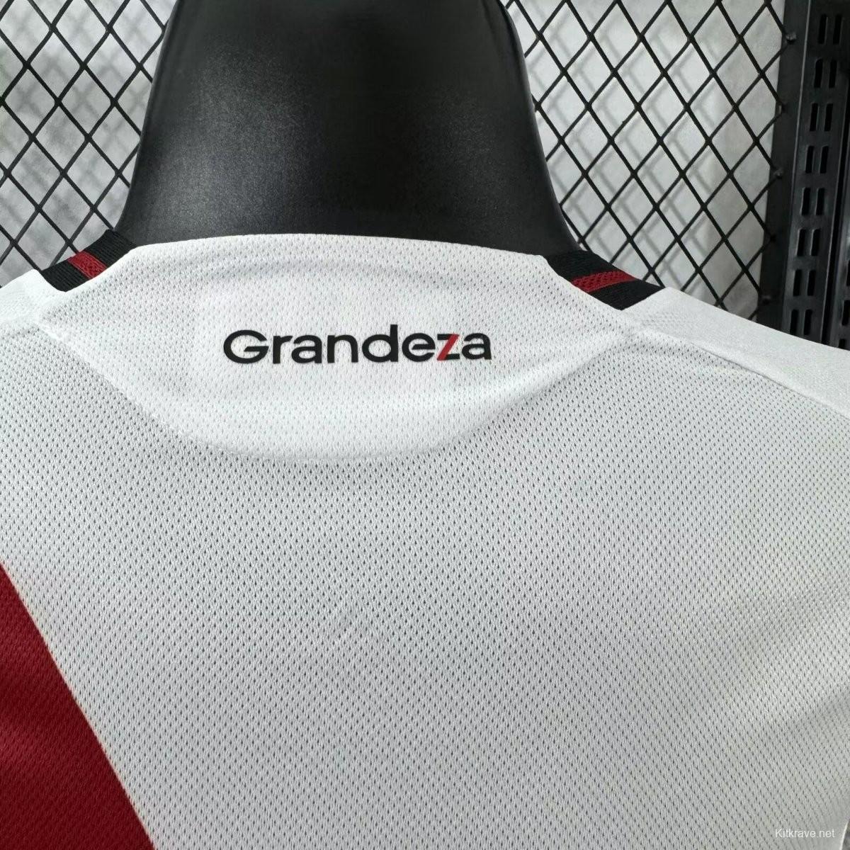 Player Version 25/26 River Plate Home Long Sleeve Jersey