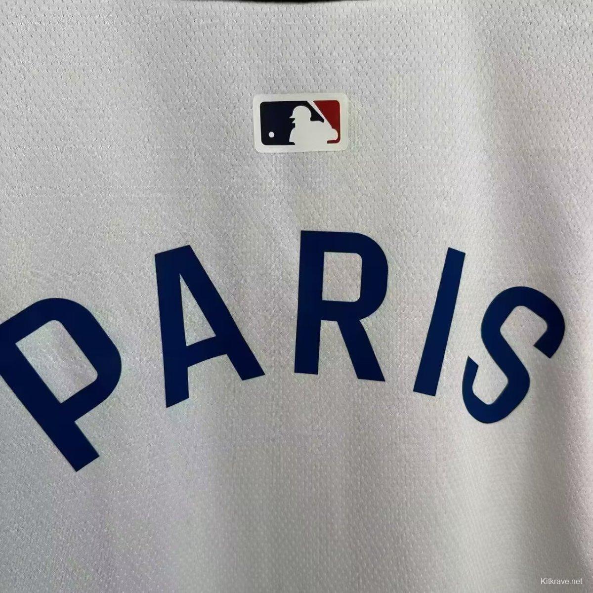 25/26 PSG US Pack Baseball WHITE Jersey