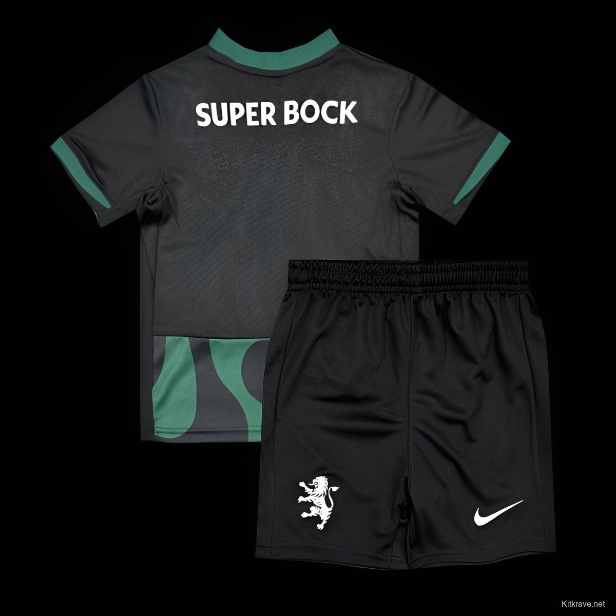 25/26 Kids Sporting Lisbon Third Jersey
