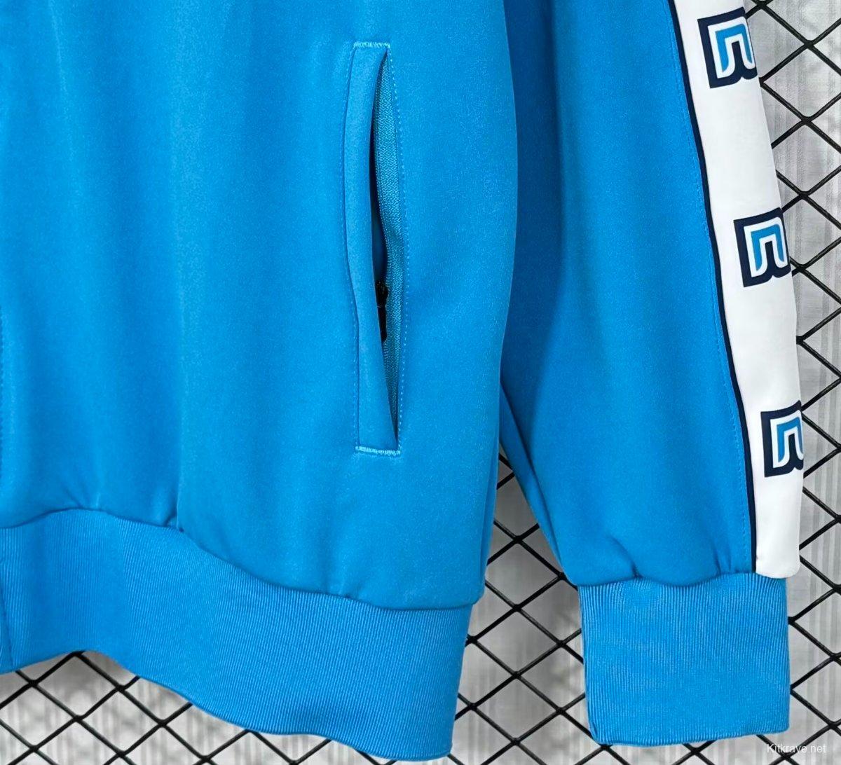 Retro 87/88 Napoli Home Full Zipper Jacket