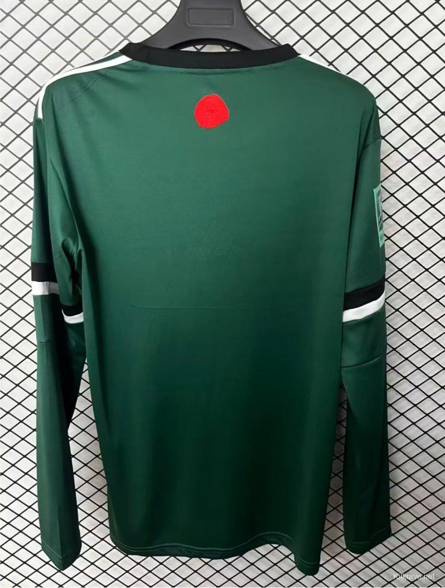 25/26 Schalke 04 Green 150Th Anniversary Long Sleeve Jersey