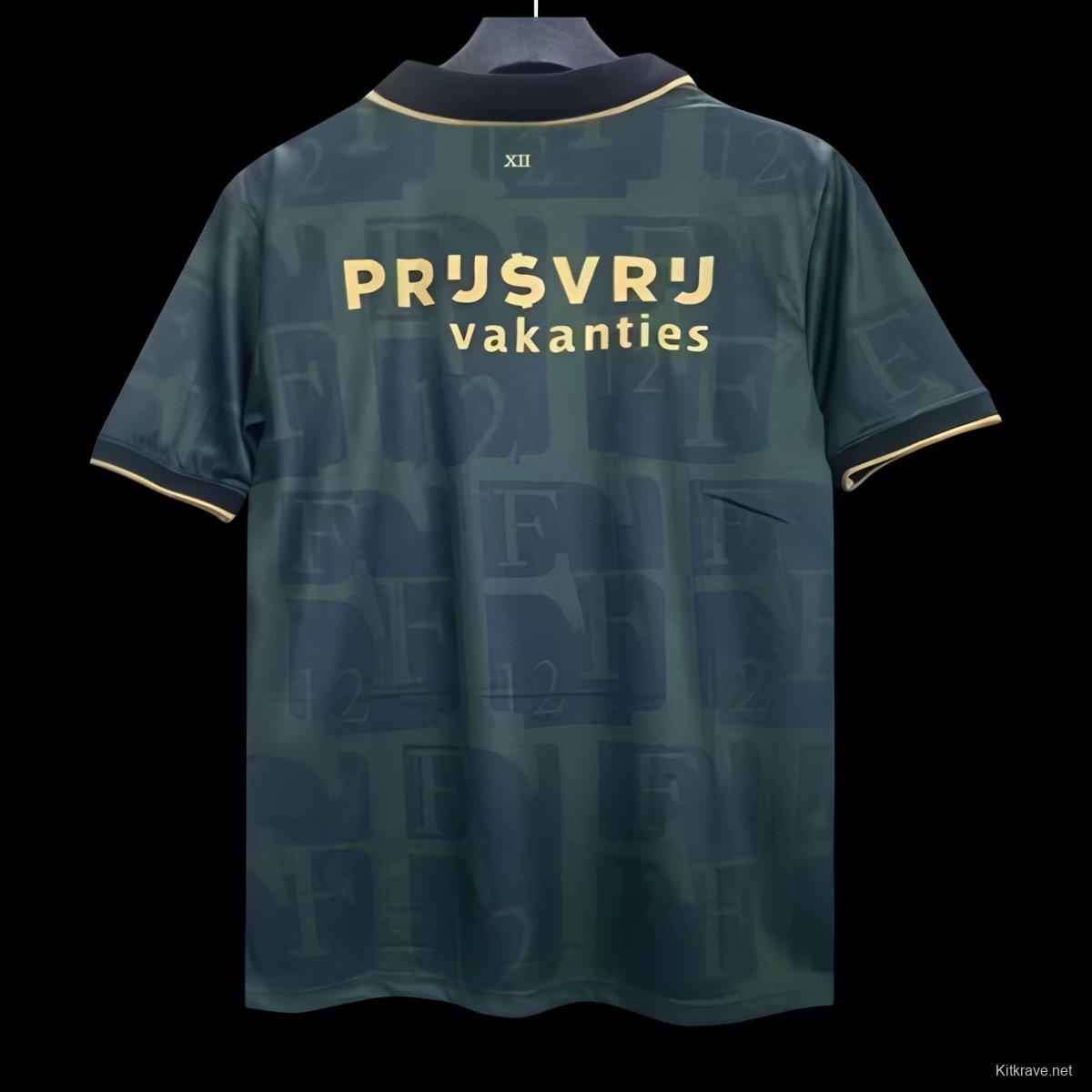 25/26 Feyenoord Rotterdam The Twelfth Shirt' Fourth Jersey