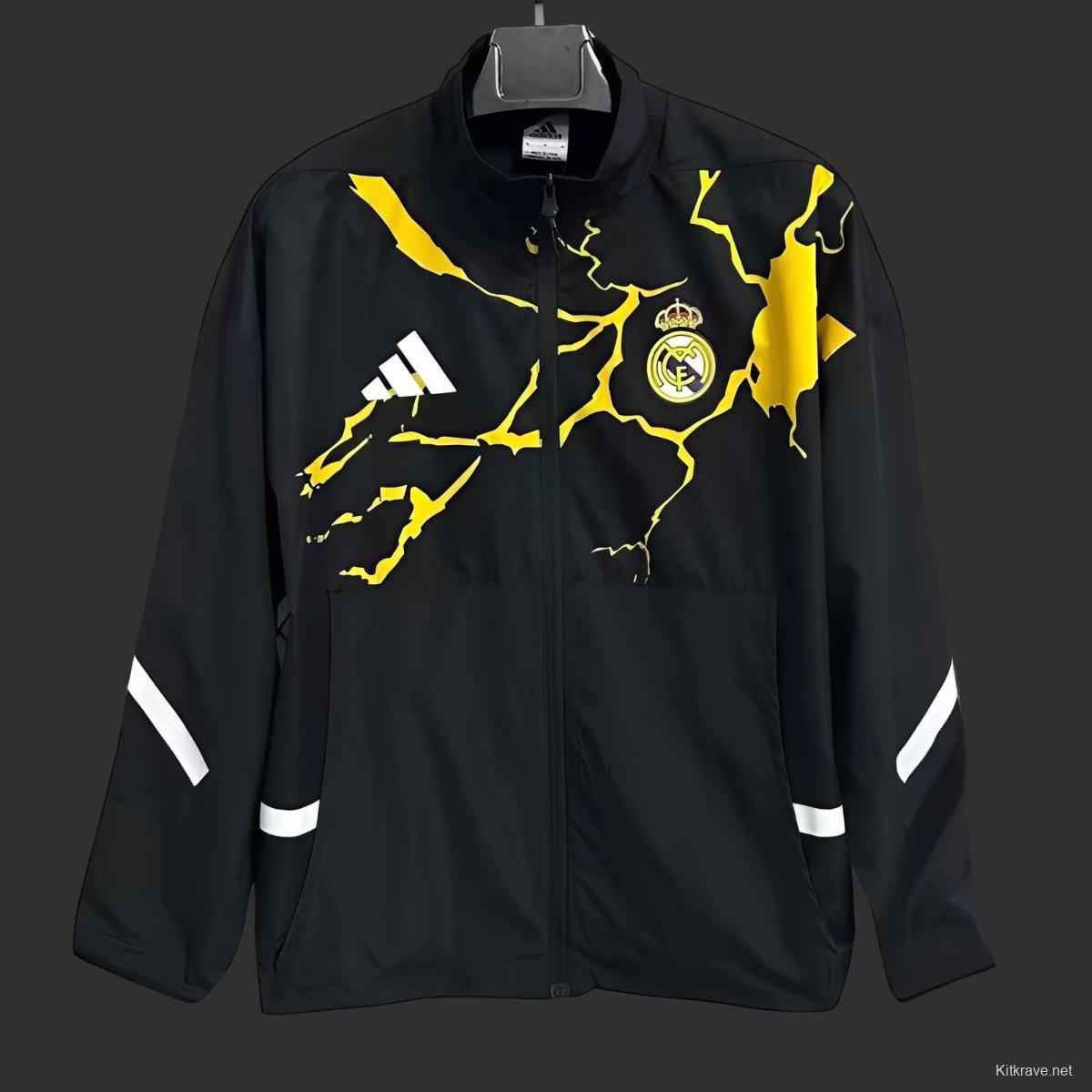 25/26 Real Madrid Avengers Full Zipper Windbreaker
