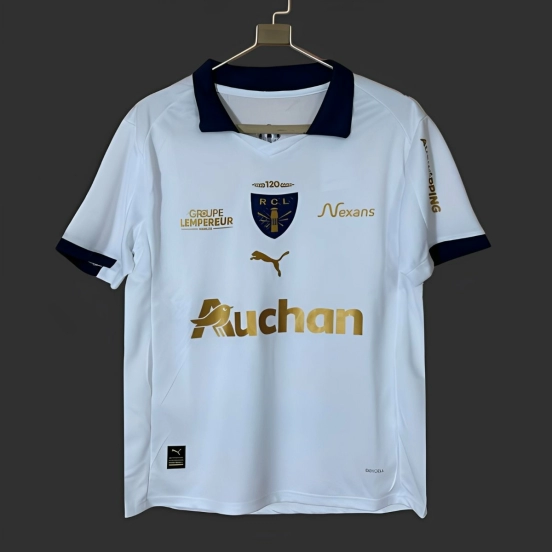 25/26 RC Lens White Goalkeeper Jersey