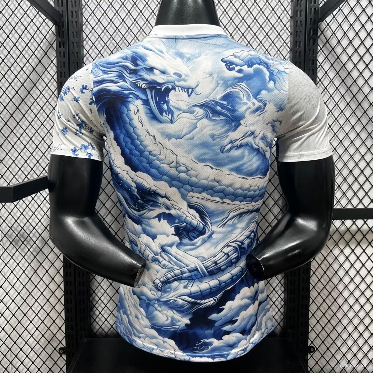 Player Version 2026 Japan Blue Samurai Dragon Special Edition Jersey