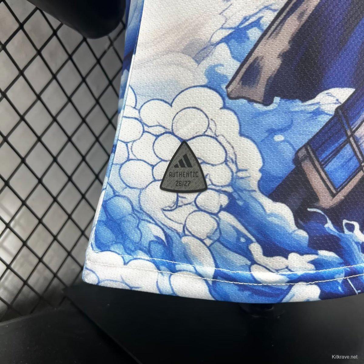 Player Version 2026 Japan Blue Samurai Dragon Special Edition Jersey