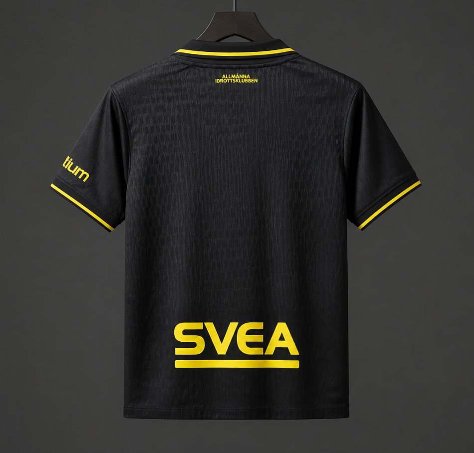 26/27 AIK Stockholm Home Black Jersey