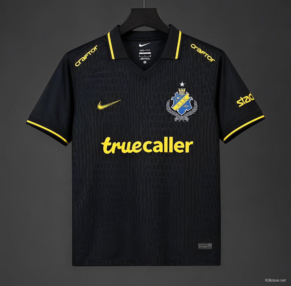 26/27 AIK Stockholm Home Black Jersey
