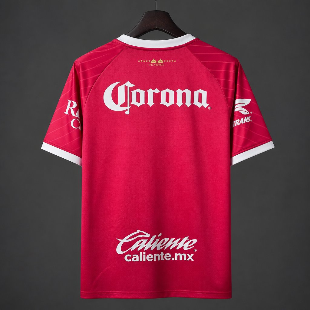 26/27 Toluca Red Special Edition "Bicampeón" Jersey
