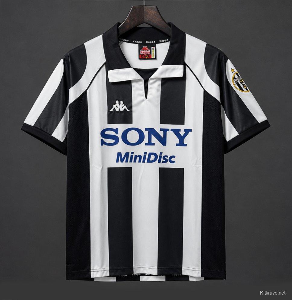 Retro 97/99 Juventus Home Soccer Jersey