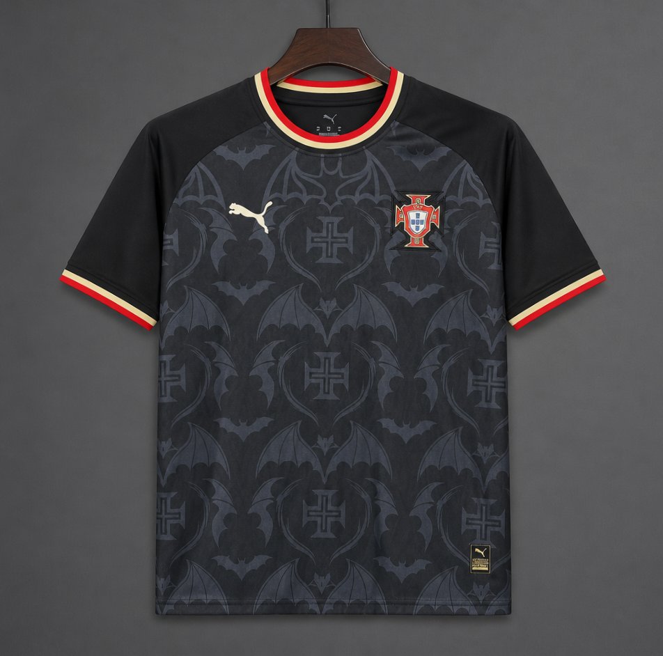 2026 Portugal Special Edition "Pantera Negra" Black  Jersey