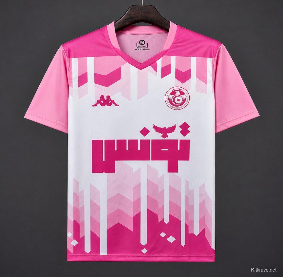 2026 Tunisia Special Edition Pink Jersey