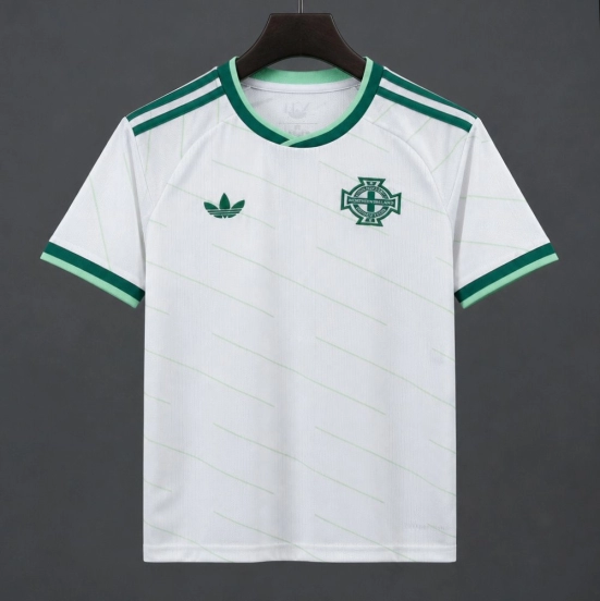 2026 Northern Ireland Away White Jersey