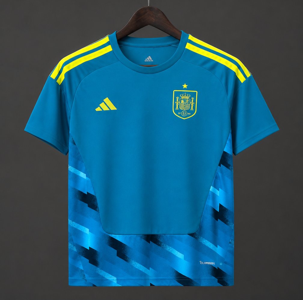 2026 Spain Blue Goalkeeper Jersey